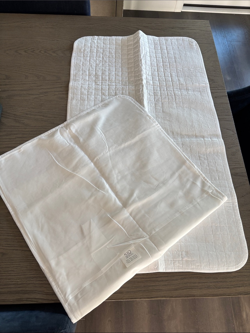 White king pillow shams